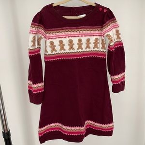 Gingerbread Sweater Dress Girls Sz. 5